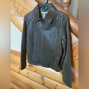 AMI Gorgeous Vintage Leather Fancy Jacket